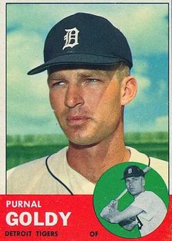 1963 Topps Baseball Cards      516     Purnell Goldy RC